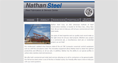 Desktop Screenshot of nathansteel.com
